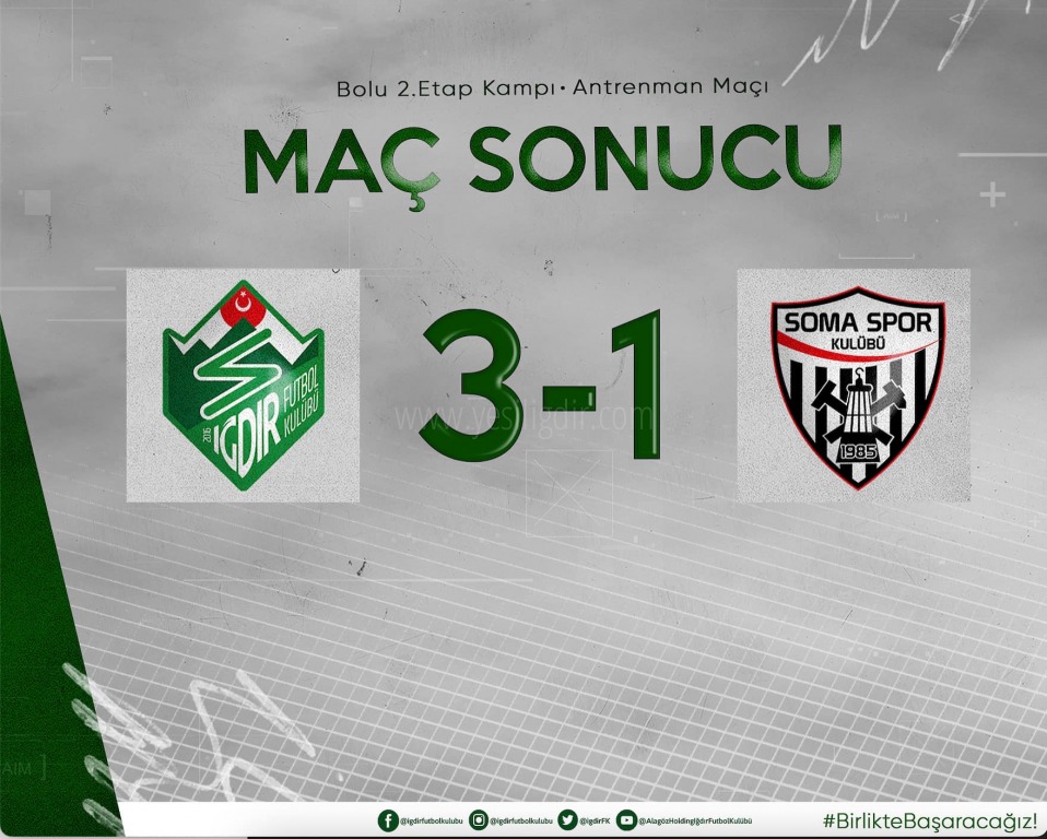 Alagöz Holding  Iğdır FK 3 - Somaspor 1