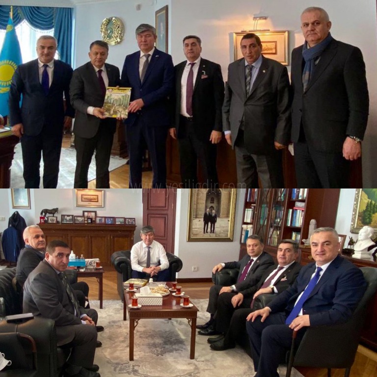 Kazakistan Büyükelçisi KGK ziyaretinde konuştu: Suçluların ensesindeyiz