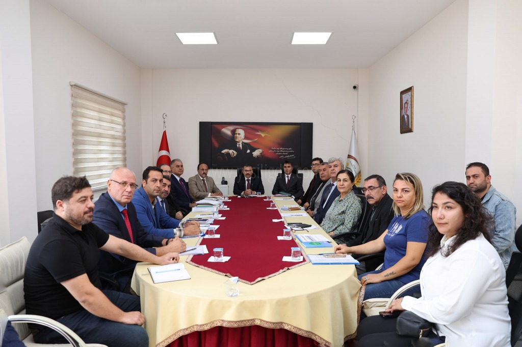 Vali  Ercan Turan’dan  Değerlendirme Toplantısı
