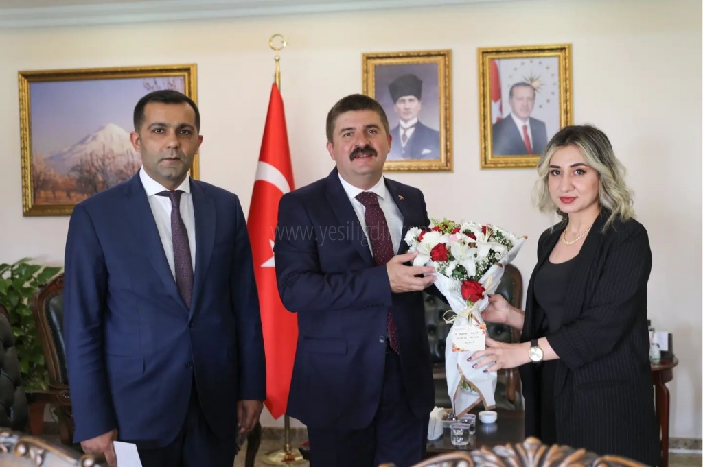 Vali H. Engin Sarıibrahim’e  “Türkiye Çevre Haftası” Ziyareti