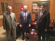 Rektör Alma, Diyanet İşleri Başkan Yardımcısı Dr. Selim Argun’u ziyaret etti