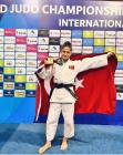 Özlem Yıldız,  Judo Şampiyonası’nda altın madalya kazandı.