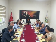 Genel Sekreter Yüksel Kasım Çarman, İl Özel İdaresinin genel faaliyetleri hakkında brifing aldı.