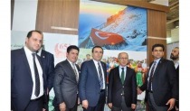 Kültür ve Turizm Bakanı Mahir Ünal, EMITT Fuarı’ndaki Iğdır standını ziyaret etti