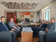 Daire Başkanı Kamil İspir, Gençlik ve Spor İl Müdürü Gökhan Yavaşer'i Makamında Ziyaret Etti