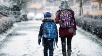 Kar yağışı nedeniyle  il Genelinde 9 Köy Okulunda  eğitime ara verildi