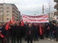 Milli Eğitim Müdürlüğü  İstanbul şehitleri için yürüdü