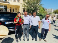 Gençler Dünya Şampiyonu Özlem Yıldız’dan Vali/Başkan Sarıibrahim'e Anlamlı Ziyaret