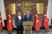 Sayıştay Başkanı Metin Yener’den Vali Ercan Turan’a Ziyaret