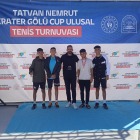 Nemrut Cup Tenis turnuvasında Suat Özsular 2. oldu