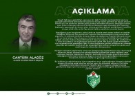 Alagöz Holding Iğdır FK Başkanı  Cantürk ALAGÖZ’ Basın Açıklaması Gerçekleştirdi