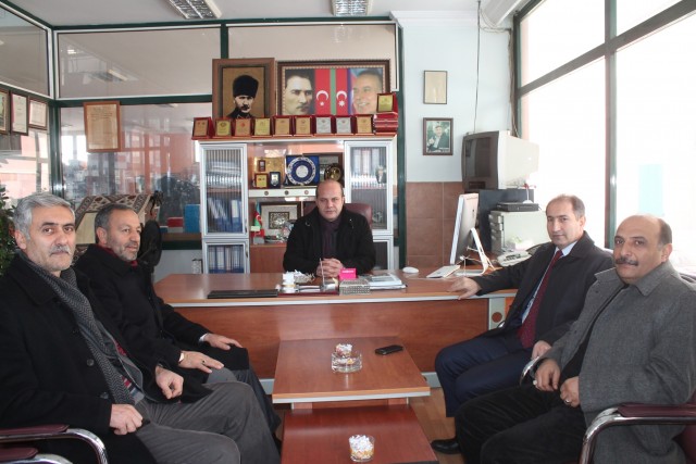 AK Parti Belediye Başkan Adayı Mustafa Buluş Nezaket Ziyaretinde Bulundu