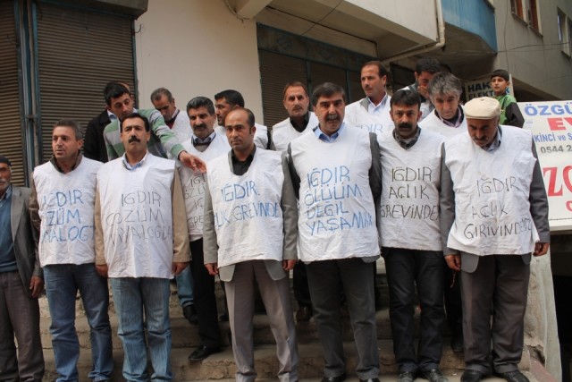 Iğdır Belediye Başkanı Hüseyin Malk’tan Açlık Grevi