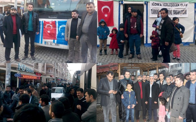 136 Kişilik Türkmen Aile Iğdır’da