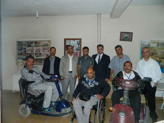 Yeşil Iğdır Engelliler Spor Kulübü Derneğine Ali Osman Şek’ten Anlamlı Ziyaret