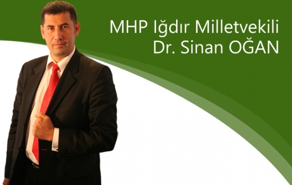 MHP Iğdır Milletvekili Dr. Sinan OĞAN’ın 10 Ocak Çalışan Gazeteciler Günü Mesajı