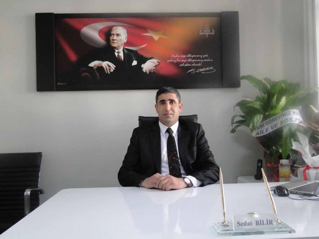 İl Milli Eğitim  Müdürlüğüne Şube Müdürü Olarak Atanan Sedat Bilir Göreve Başladı