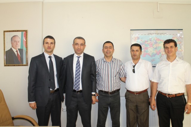 Sağlık Müdürü, Iğdır Konsolosu Asiman Aliyev'e İadei Ziyarette Bulundu
