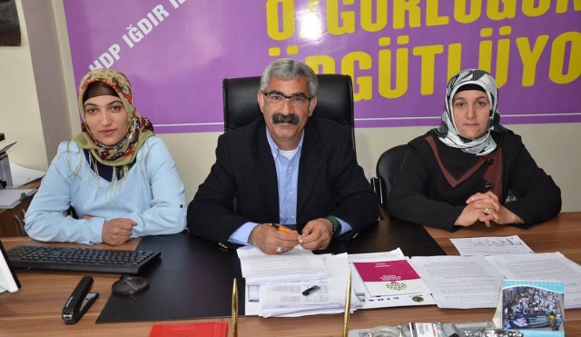 HDP Iğdır İl Örgütünden Basın Açıklaması