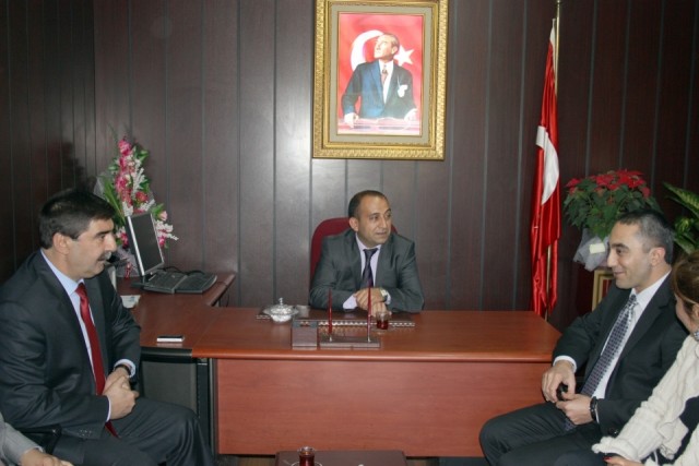 Başkan Malk'tan Baro Başkanı ile Başhekime Ziyaret