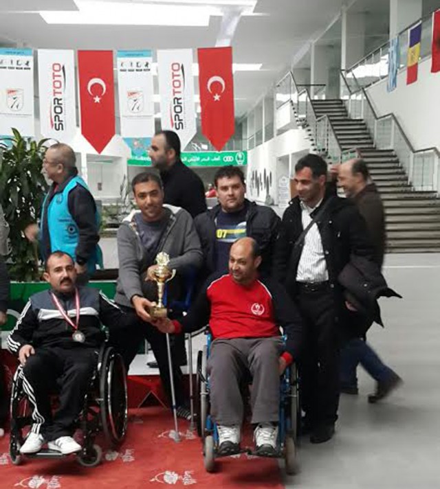 Yeşil Iğdır engelliler spor kulübünden Türkiye Üçüncülüğü