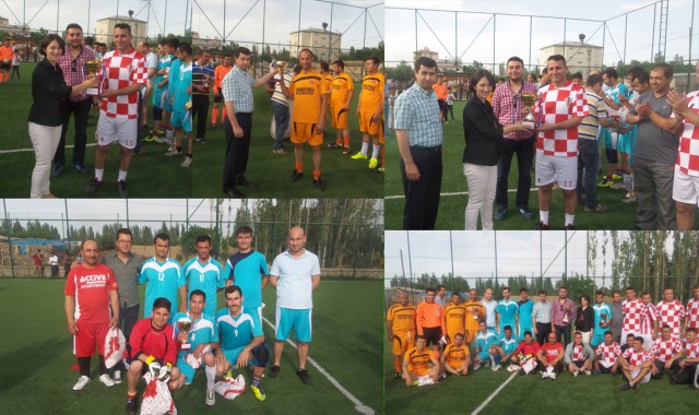 Karakoyunlu İlçesinde  Futbol Turnuvası Yapıldı