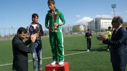 Iğdır'da Liseler Arası Futbol Turnuvası Yapıldı