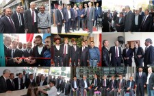 MHP Iğdır Milletvekili Adayı İsa Yaşar  Tezel ve Sefer Karakoyunlu Esnafla Buluştu