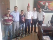 Türkiye Üçüncüsü İl Özel İdaresi Genelsekreteri Ferhat Akkuş'u Ziyaret Atti