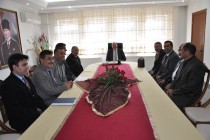 Muhtarlar Derneği Başkanı Vali Amir Çiçek'i Ziyaret Etti