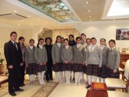 Aralık Kız Teknik Meslek Lisesi Öğrencilerinden Ayfer Pek'e Ziyaret