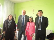 Atatürk İlköğretim Okulu ve Evde Eğitim Hizmeti Gören Aileye Anlamlı Ziyaret