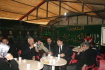 Belediye Başkan Vekili  Malk  Aşura çadırını ziyaret  etti
