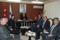 Iğdır OSB Mütevelli Heyeti Vali Amir Çiçek başkanlığında toplantı yaptı