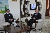 Türkiye Cumhuriyeti Nahcıvan Başkonsolosu, Vali Pek'i Ziyaret Etti