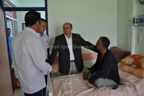 Vali Amir Çiçek, Yoğun Bakım Hastalarını Ziyaret Etti