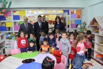 Vali Ahmet Pek Anaokulunun Oyuncak Kütüphanesinin Açılışını Yaptı