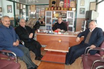 Prof. Dr. Dursun Akdemir ve Doç. Dr. Kerem Karabulut Gazetemizi ziyaret ettiler