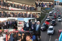 Mhp Milletvekili Adayları 2500 Araçlık Konvoyla Karşılandı