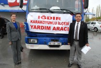 Karakoyunlu İlçesinden Erciş'e 30 Bin TL Yardım